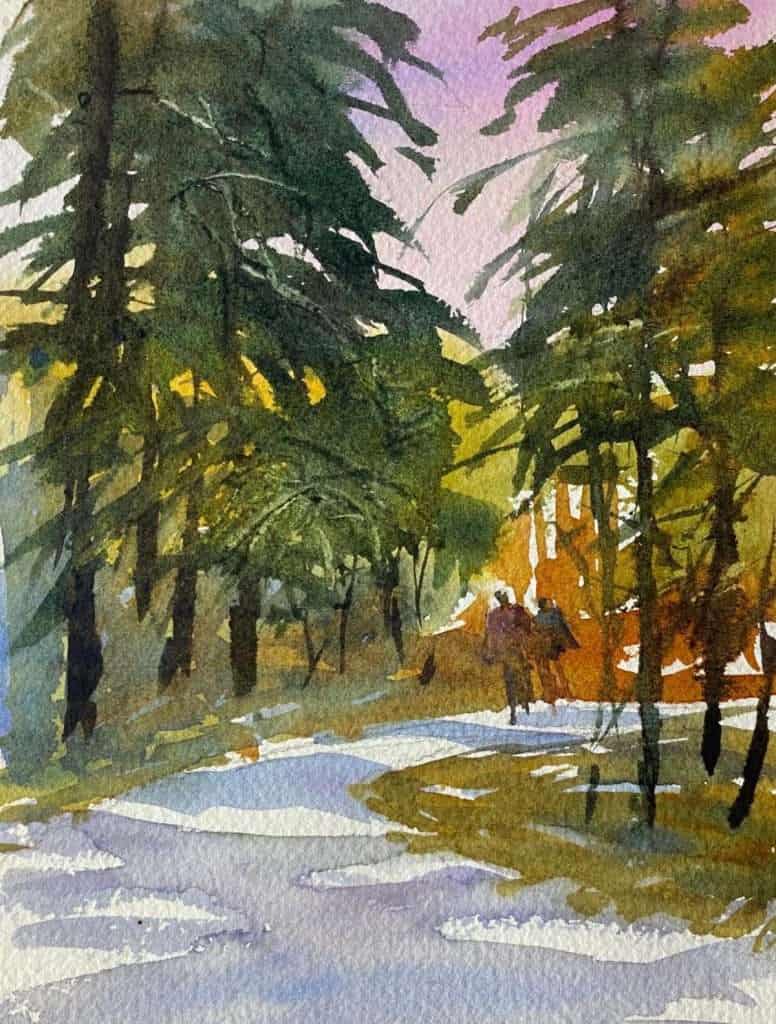 2025_Event_CC Art Center_Watercolor Landscapes Mary Smith