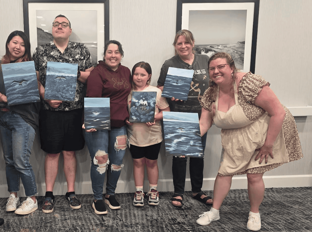 2025_Event_Cape Cod Art Center_Family Paint night with Grace Walls