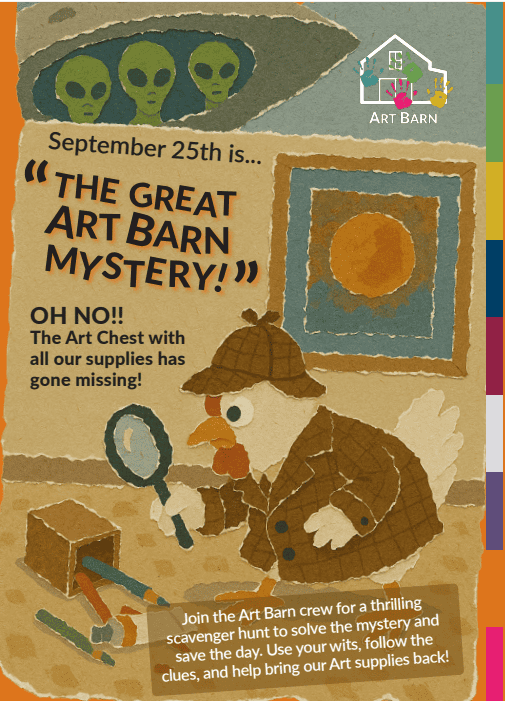 Scavenger Hunt Art Barn