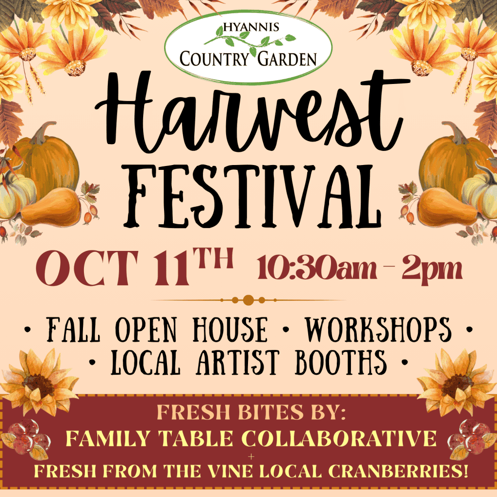 2025_Event_Hyannis Country Gardens_Harvest Festival