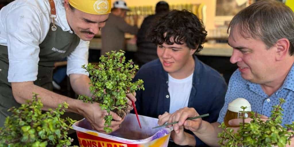 Bonsai Bar Workshop at Aquatic Brewing