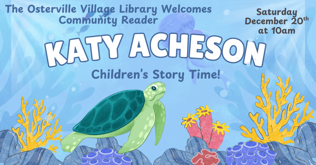 The Osterville Village Library Welcomes Community Reader (1)