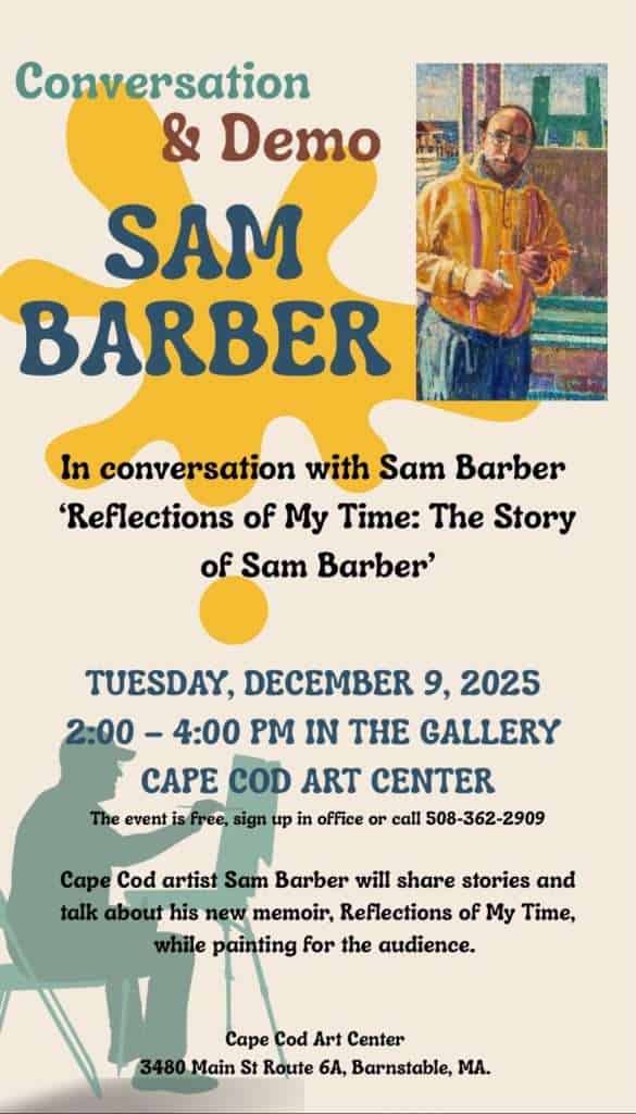 2025_Event_Cape Cod Art Center_Sam Barber Talk
