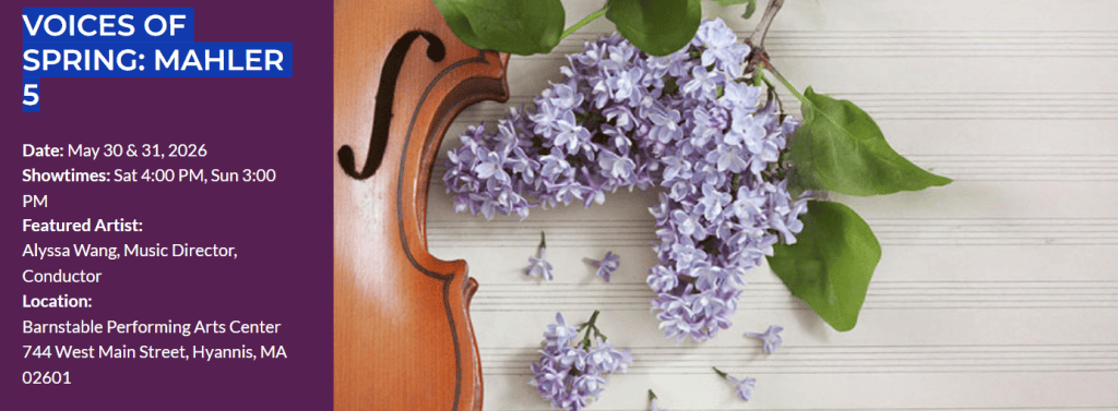 2026_Event_Cape Symphony_Voices of Spring Mahler 5