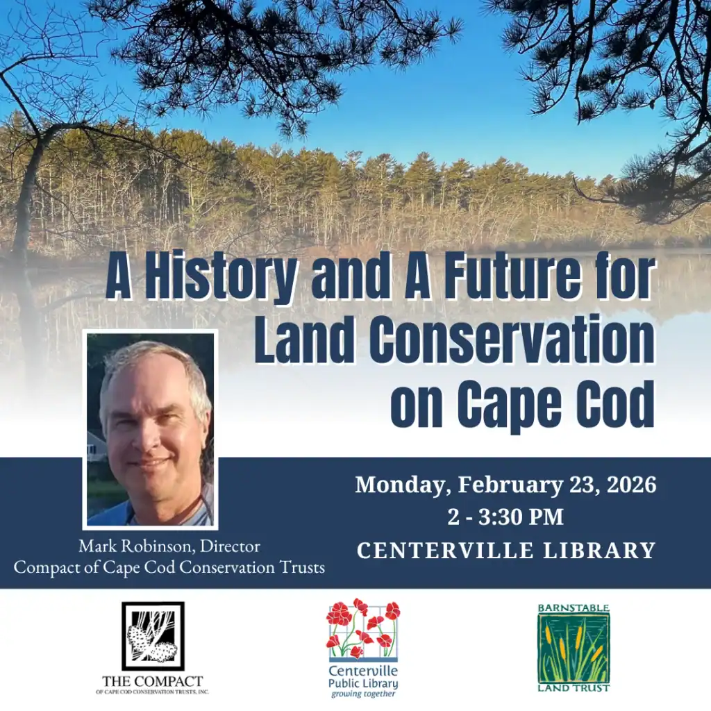 2026_Event_Centerville Library_Mark Robinson Future of Land Conservation
