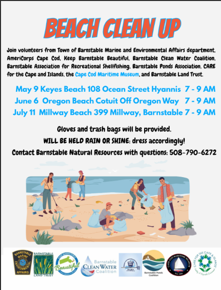 2026_Event_Town of Barnstable Beaches_Beach Clean Up