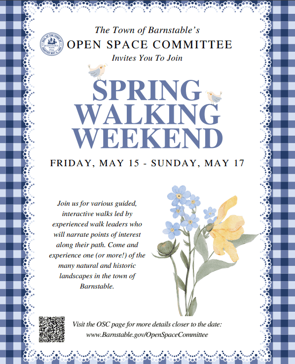 2026_Event_Town of Barnstable_Spring Walking Weekend