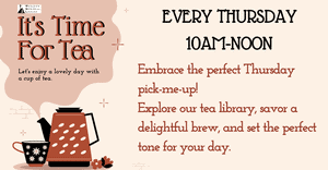 2026_Event_Whelden Library_It's Time For Tea