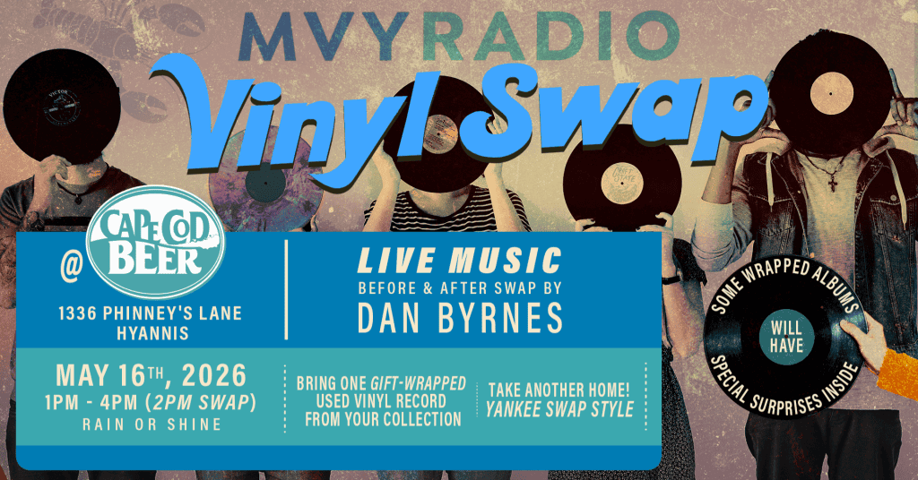 2026_Event_Cape Cod Beer_MVYRADIO Vinyl Swap