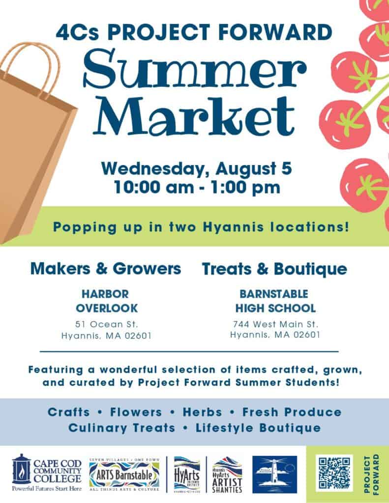 2026_EVENT_4c_4Cs Project Forward Summer Market (flyer)