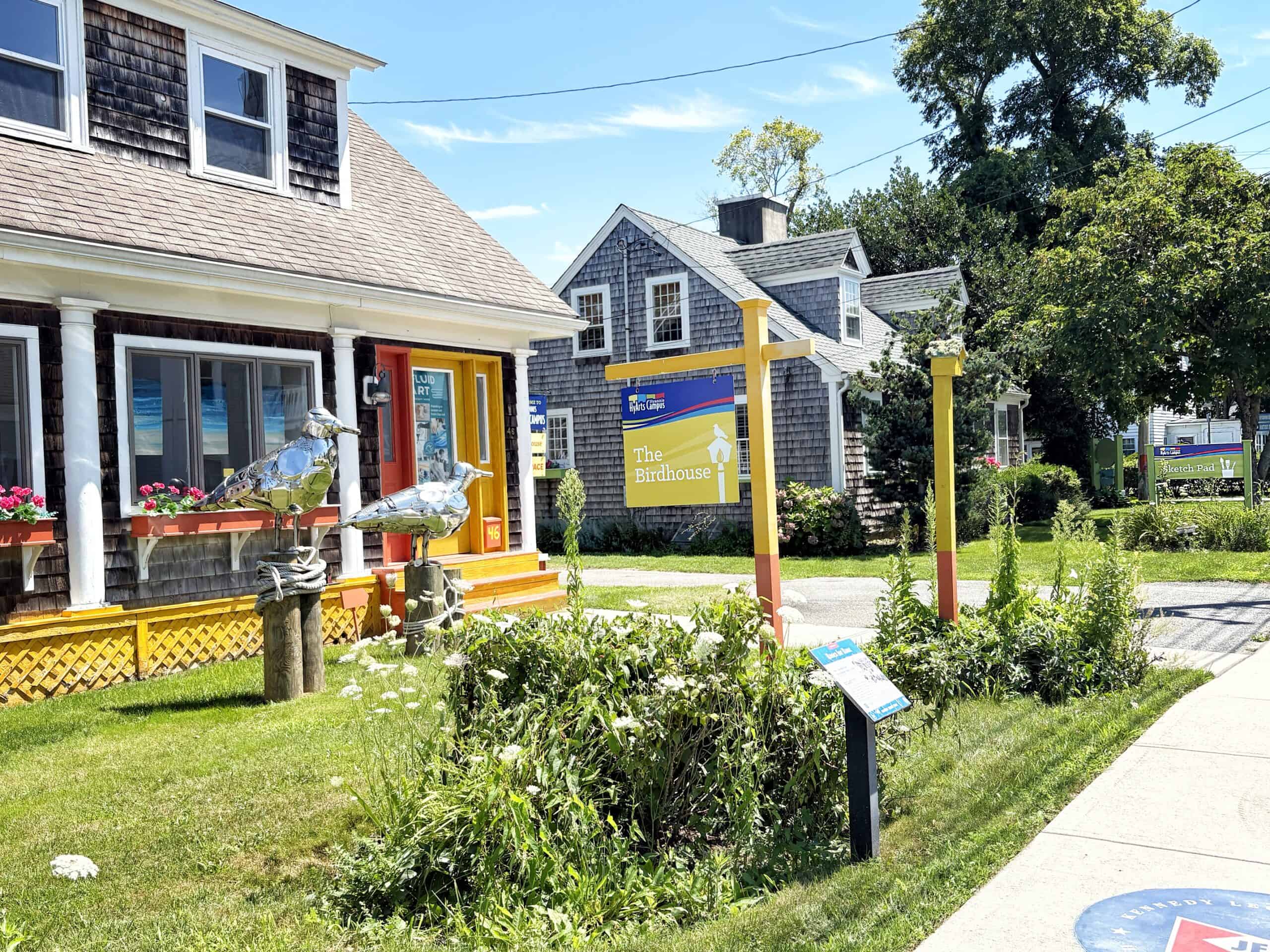 Birdhouse studio exterior